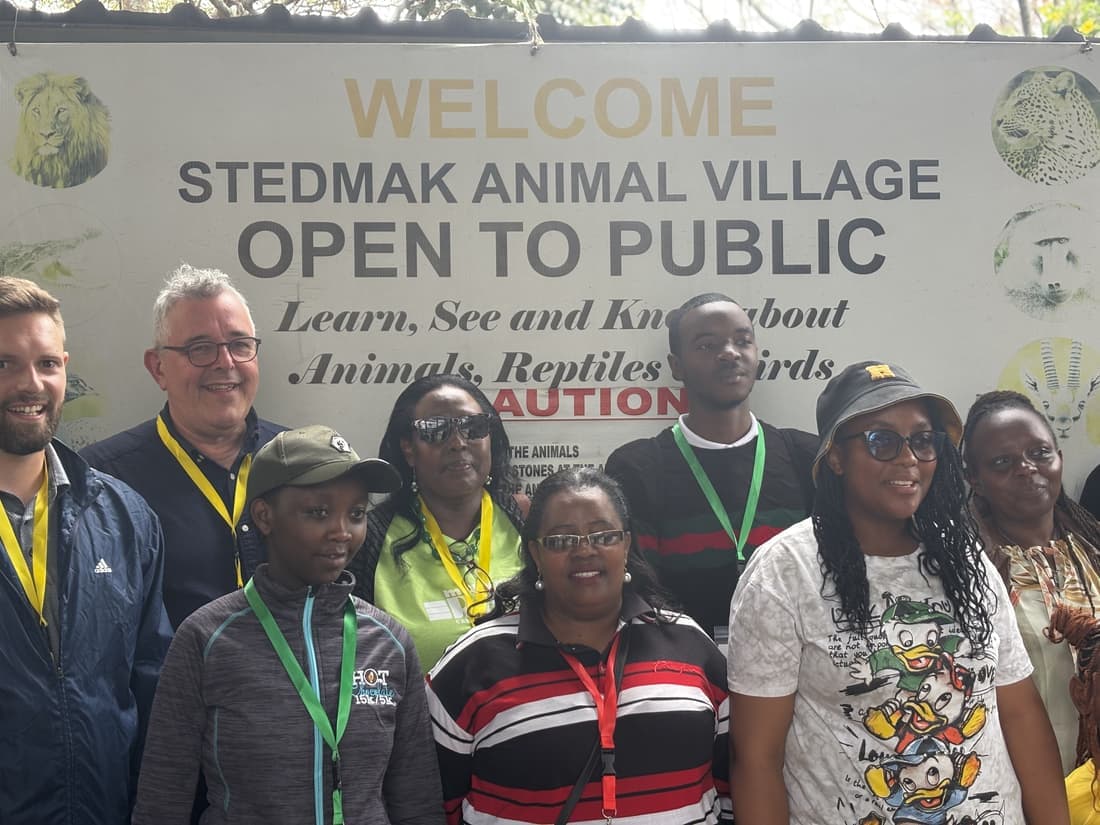 The visit to the StedMak animal park on the afternoon of the first day.