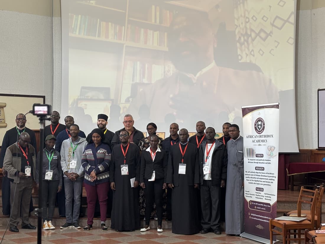 Participants gathered for group photographs on the final morning.